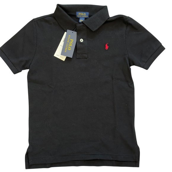 Polo by Ralph Lauren Black Classic Polo Shirt - Picture 1 of 2